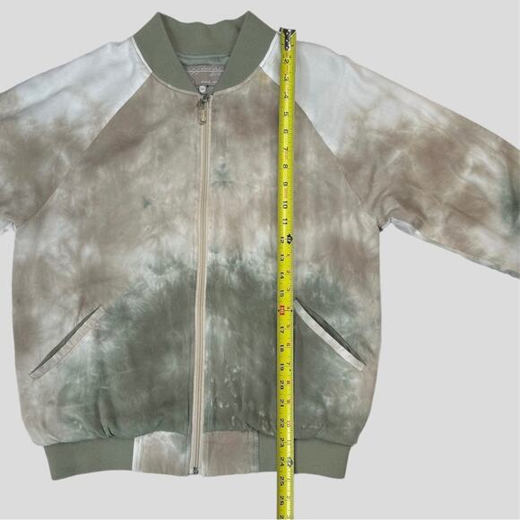 Without Walls Bomber Jacket Tye Dye Full Zip Size M Medium Urban Outfitters - Picture 11 of 14